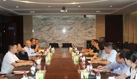 樂山市委常委、統(tǒng)戰(zhàn)部部長郭捷一行到德勝釩鈦調研